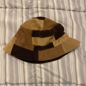 Patchwork bucket hat